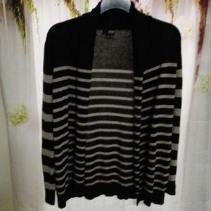 A.N.A. Striped Knit Cardigan
